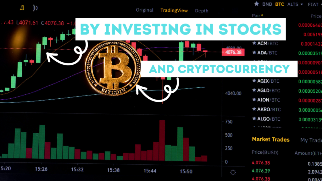 Stock and cryptocurrency