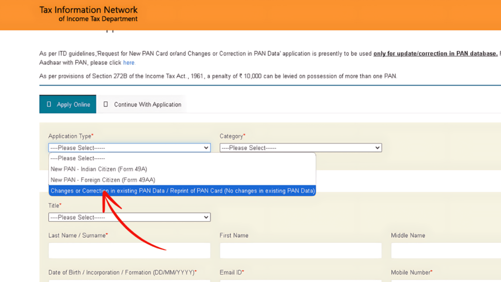 How to Apply for PAN Card if lost