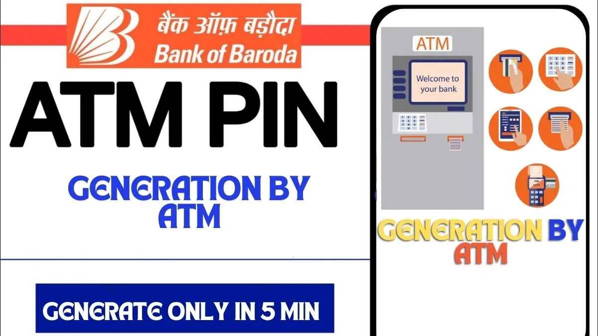 BOB ATM Card/Debit Card PIN Generate by ATM