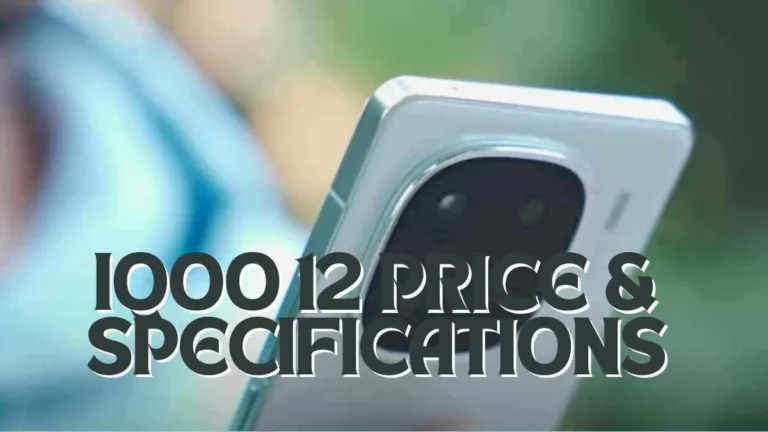 iQOO 12 Price and Specifications