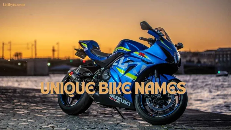 Unique Names for Bikes