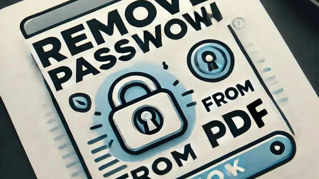 How to Remove Password from PDF Online for Free