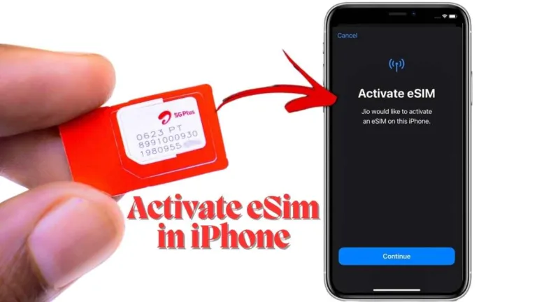 Activate Airtel eSIM on iPhone