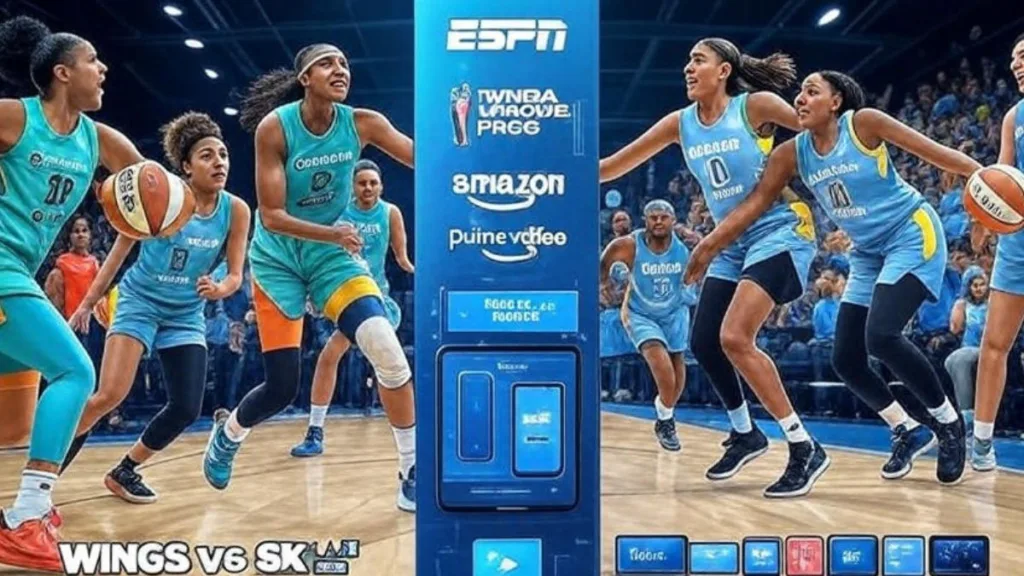 where to watch dallas wings vs chicago sky